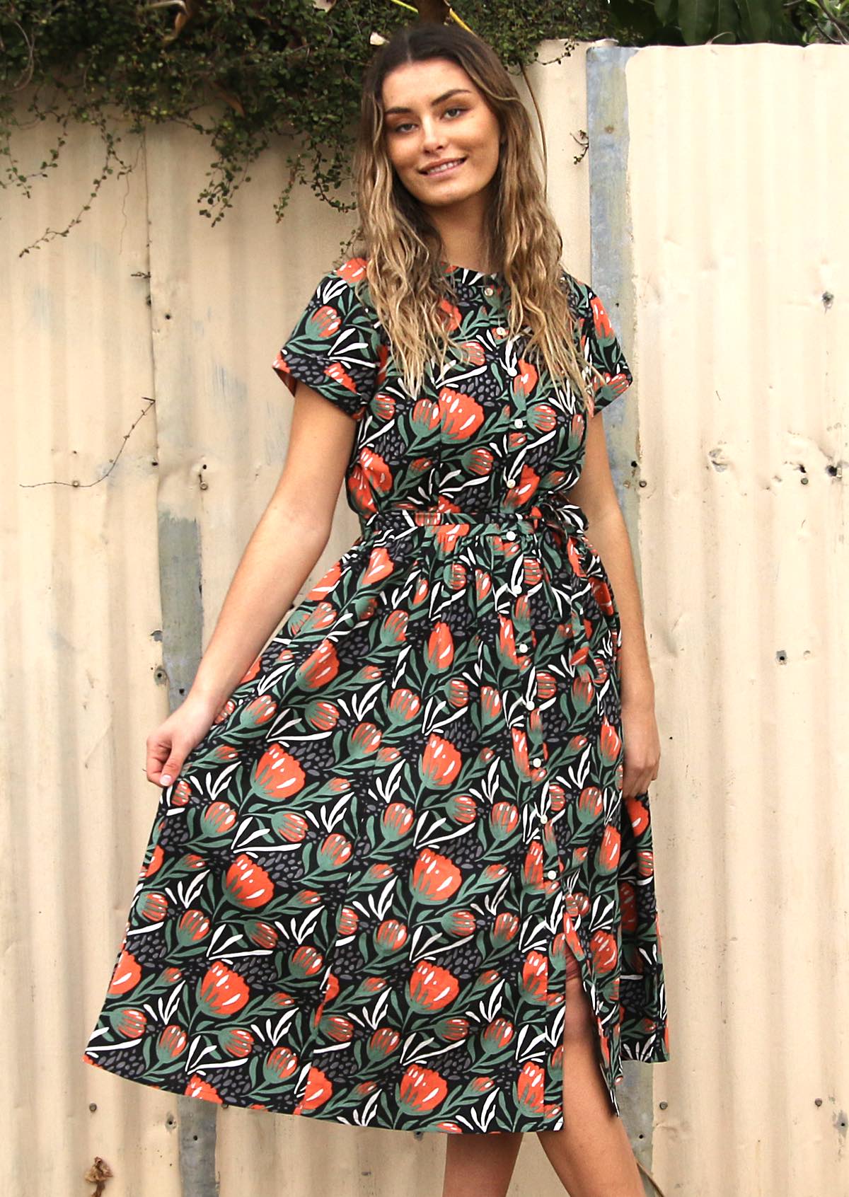 Vivien Dress Botany - Ysert