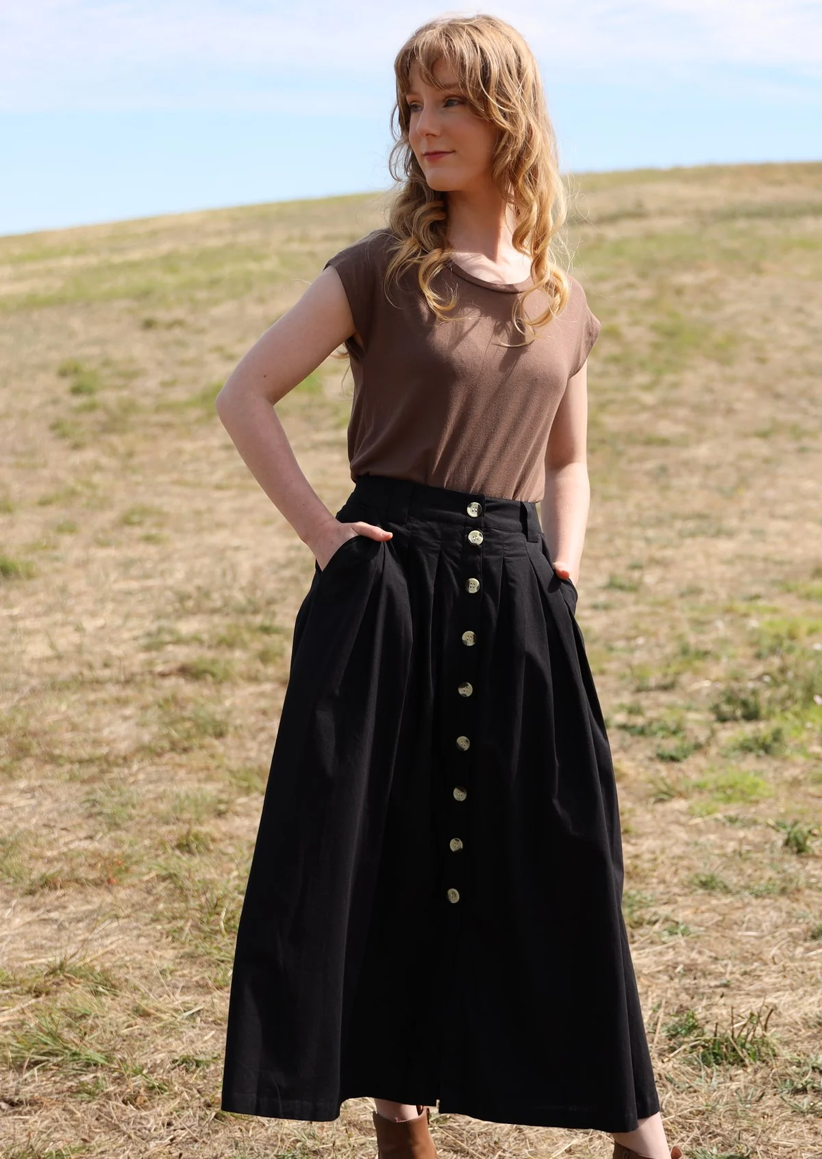 Cora Skirt Black - Ysert