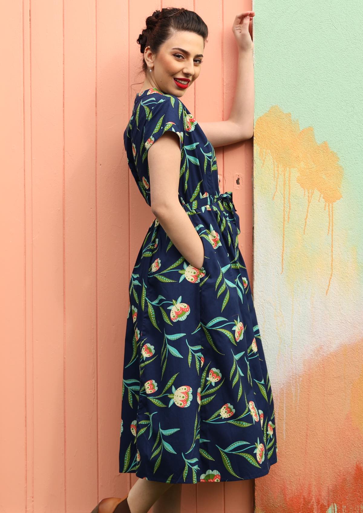 Vivien Dress Midnight Reverie - Ysert