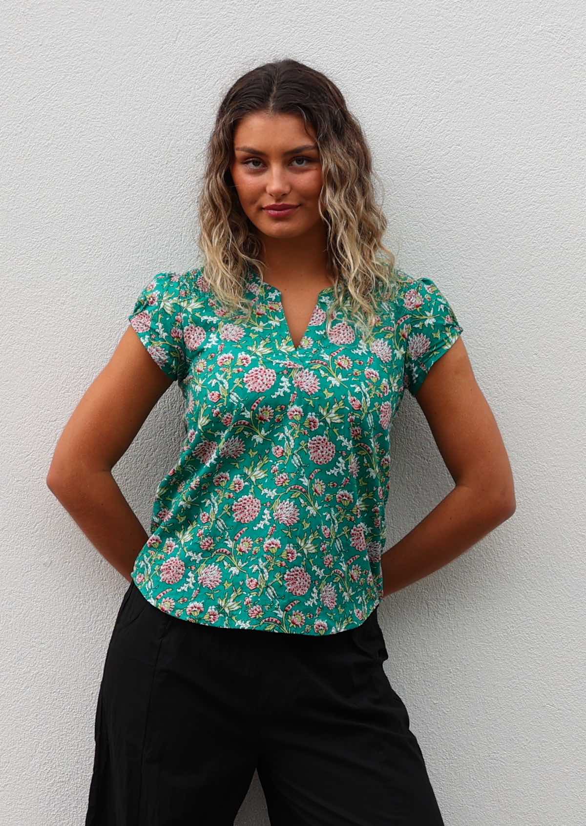 Sky Blouse Juniper - Ysert