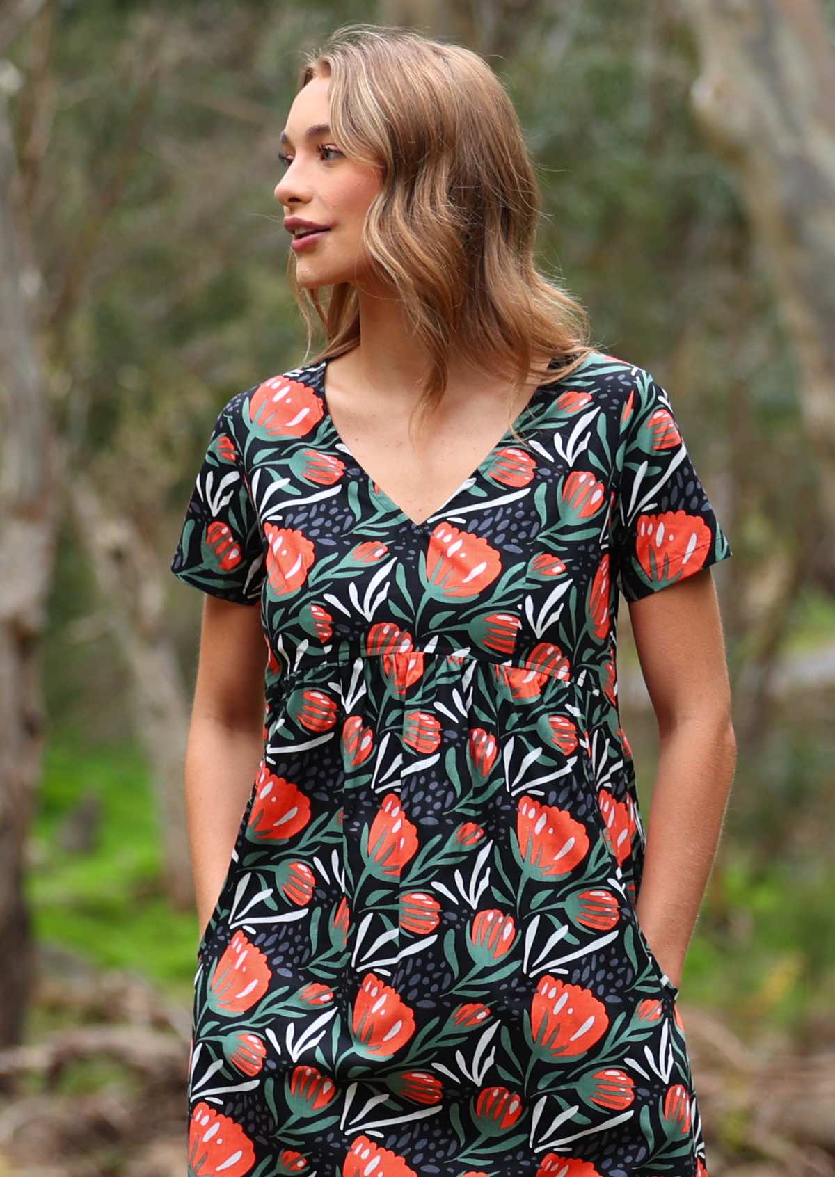 Etta Dress Botany - Ysert