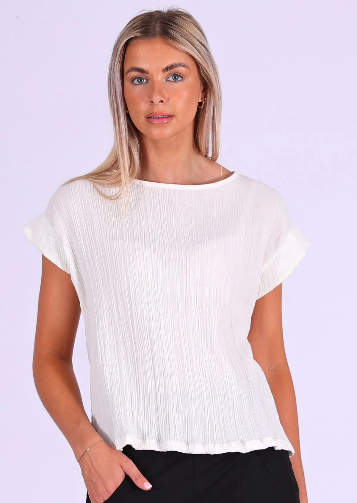 Chloe Top Natural White - Ysert