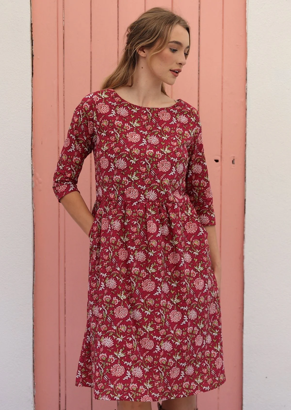 Briar Dress Cranberry - Ysert
