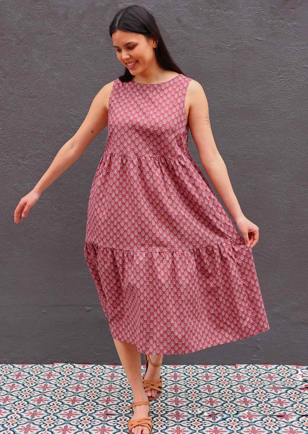 Tully Dress Henna - Ysert
