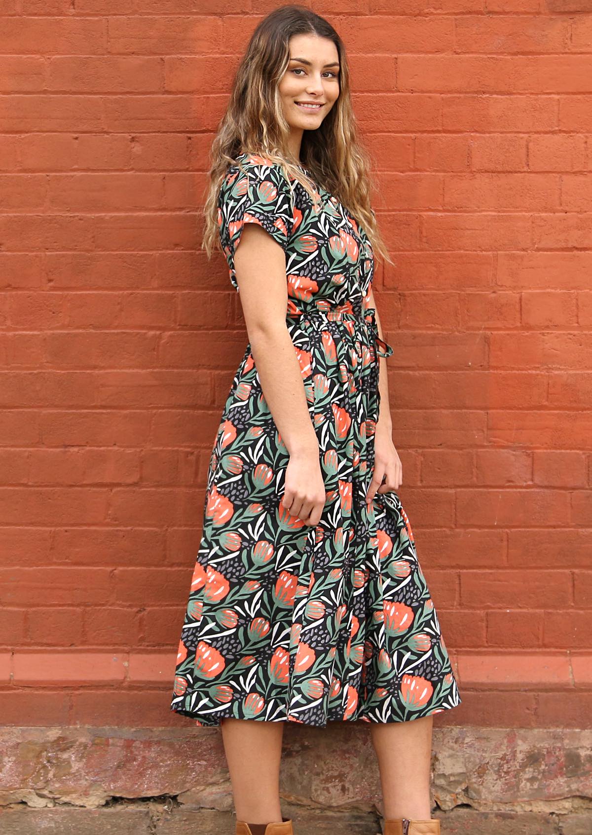 Vivien Dress Botany - Ysert