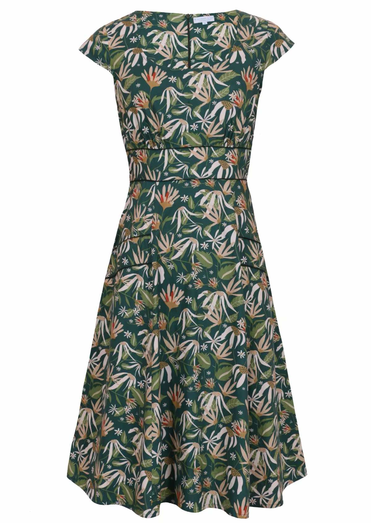 Scarlett Dress Flannel Flower - Ysert
