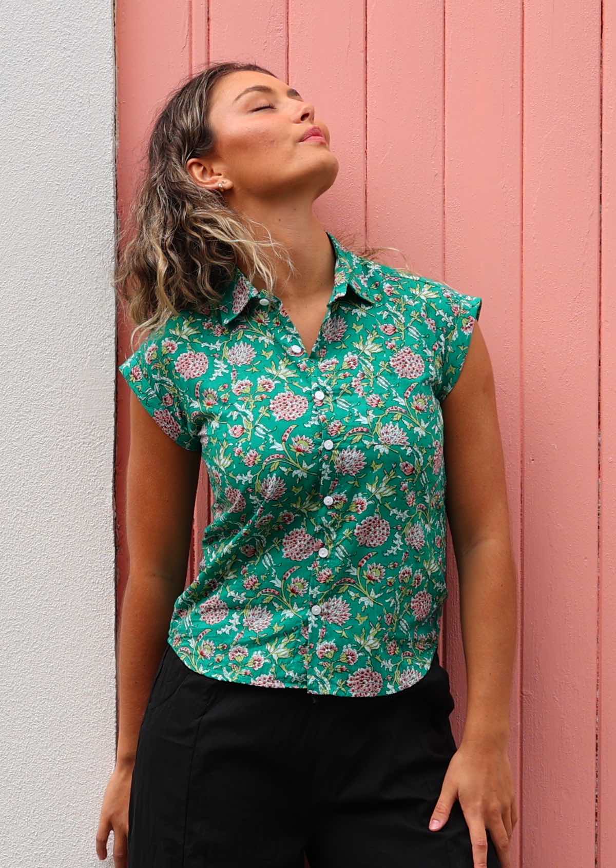 Button Up Shirt Juniper - Ysert