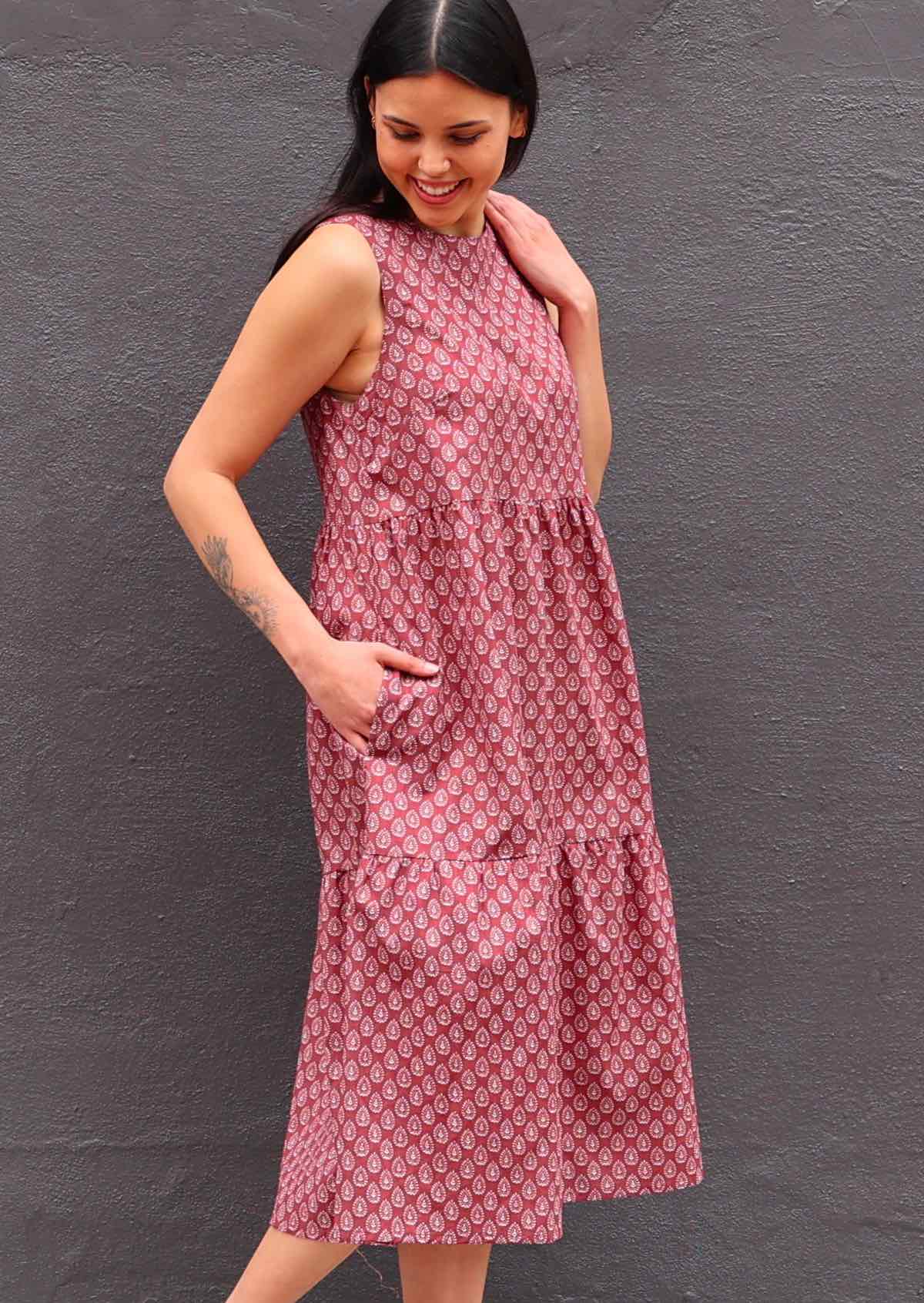 Tully Dress Henna - Ysert
