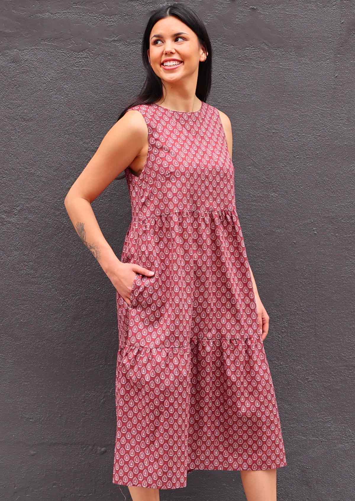 Tully Dress Henna - Ysert