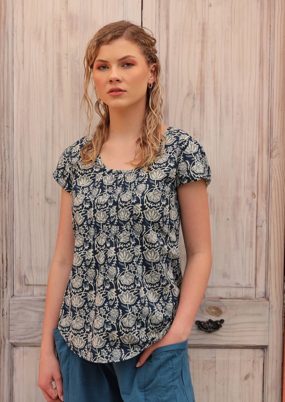 Tulsi Top Indigo - Ysert