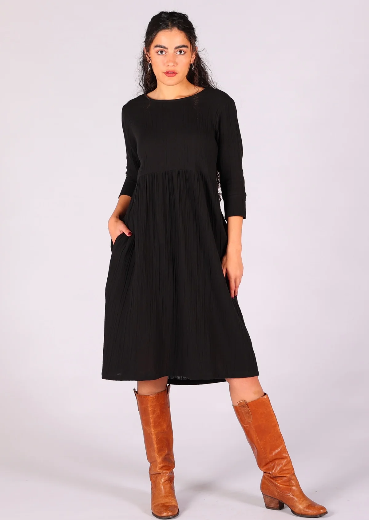 Zoey Dress Black - Ysert
