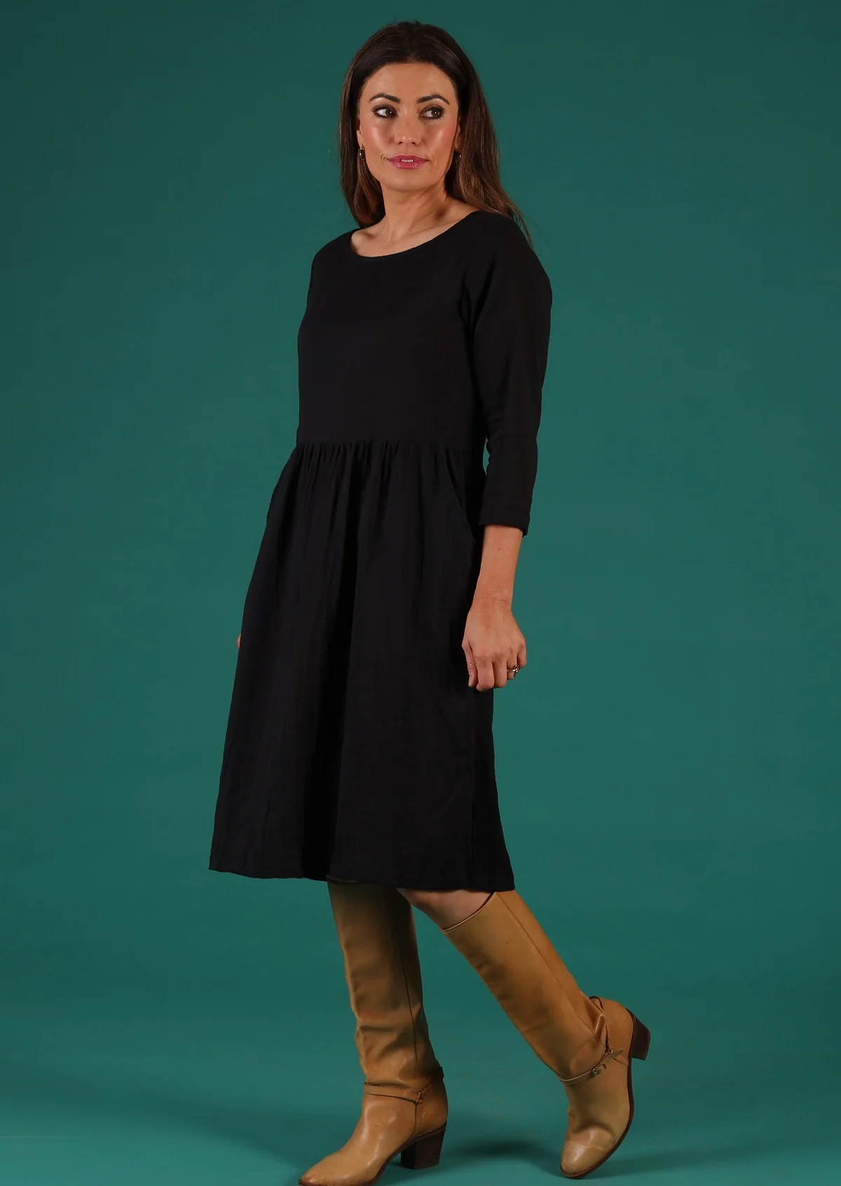 Avery Dress Black - Ysert