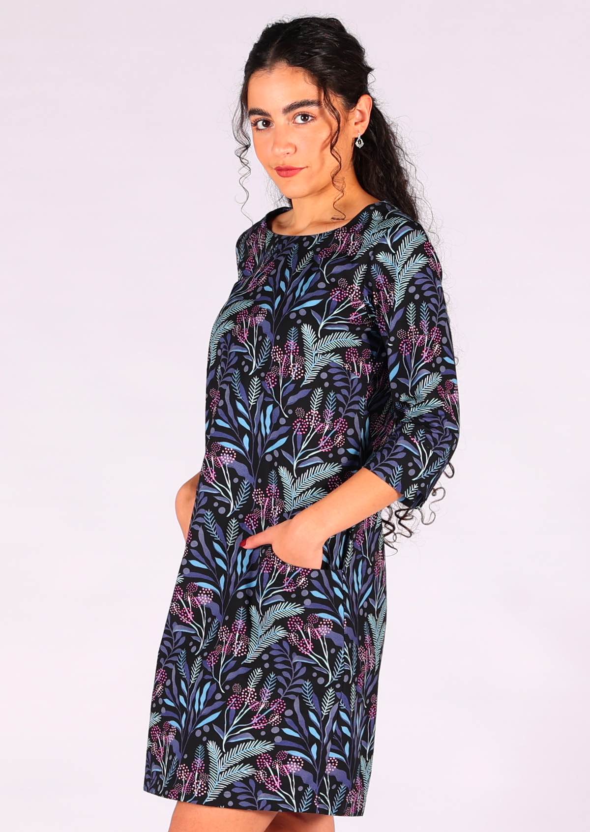 Jamie Dress Obsidian - Ysert