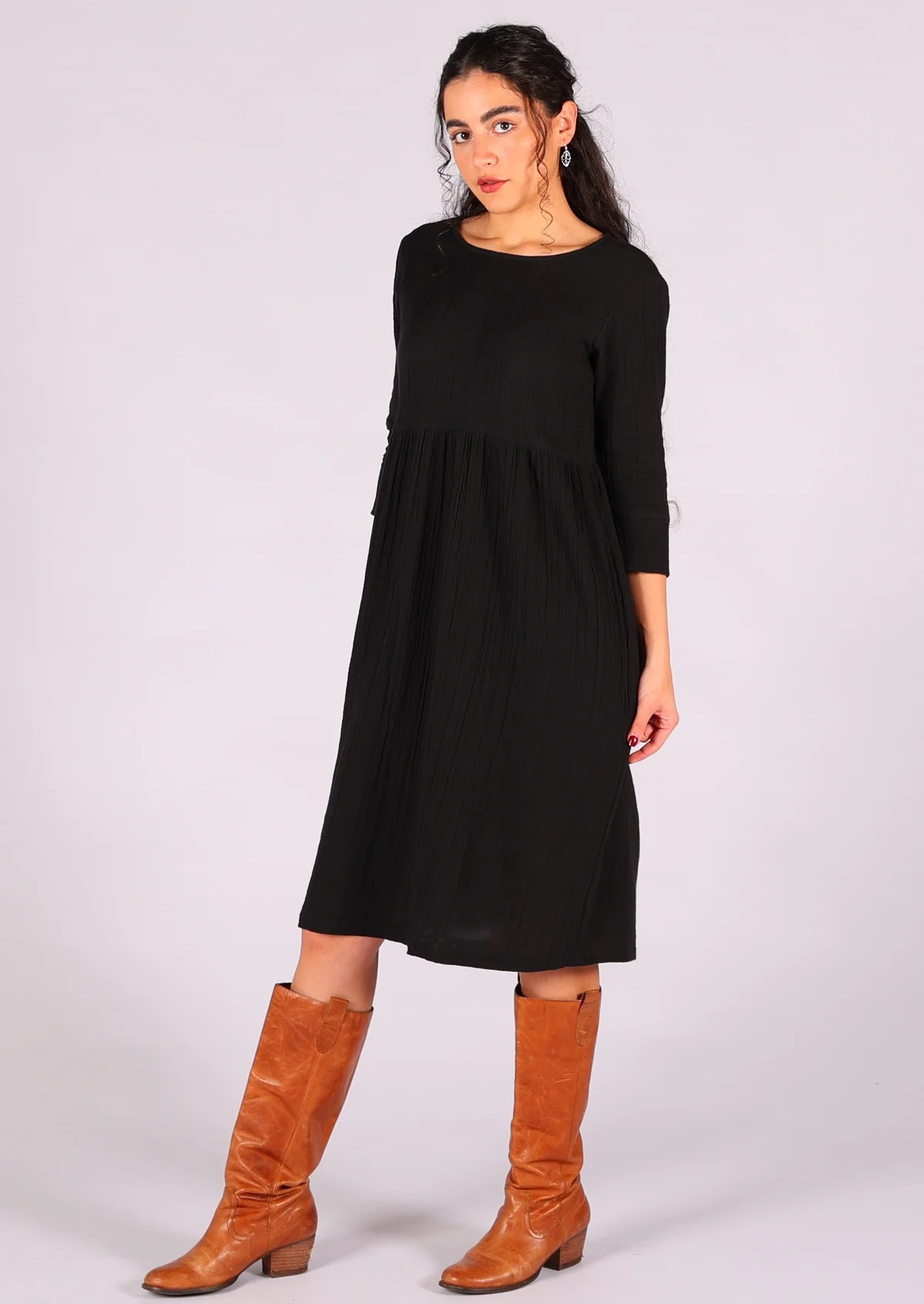 Zoey Dress Black - Ysert