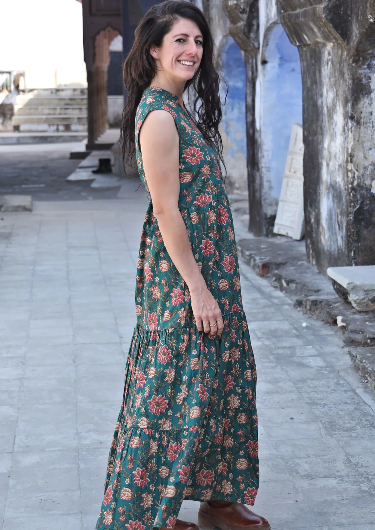 Boho Tiered Maxi Dress Vanya - Ysert
