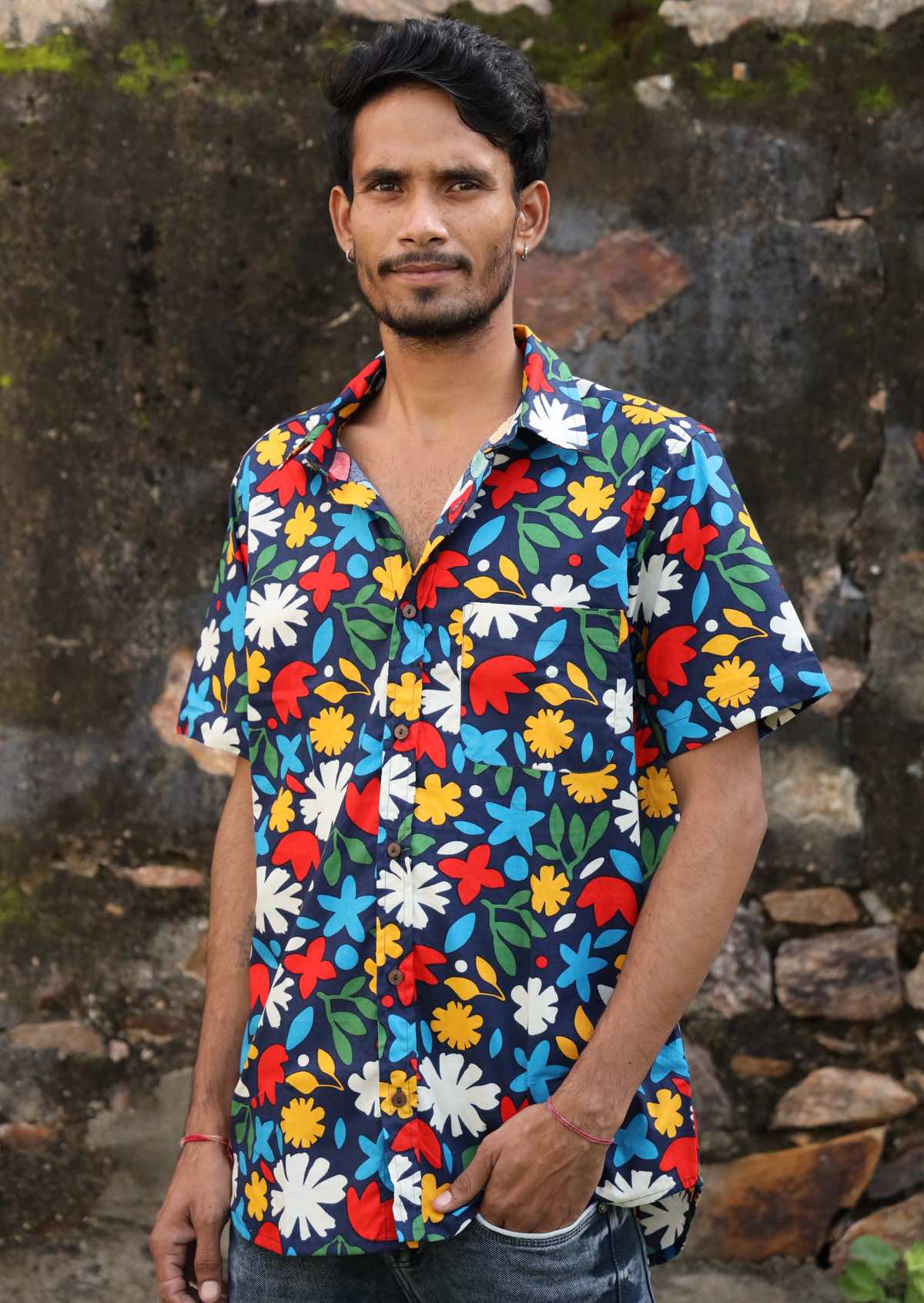 Men's Cotton Shirt Bright - Ysert