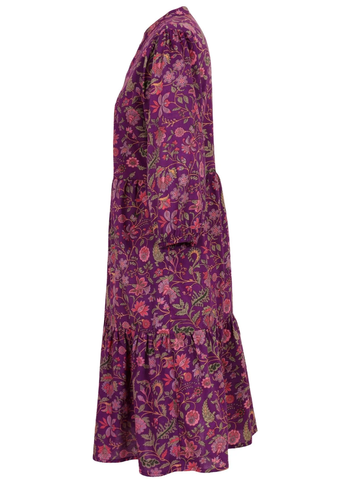 Tiered Midi Dress Amethyst - Ysert