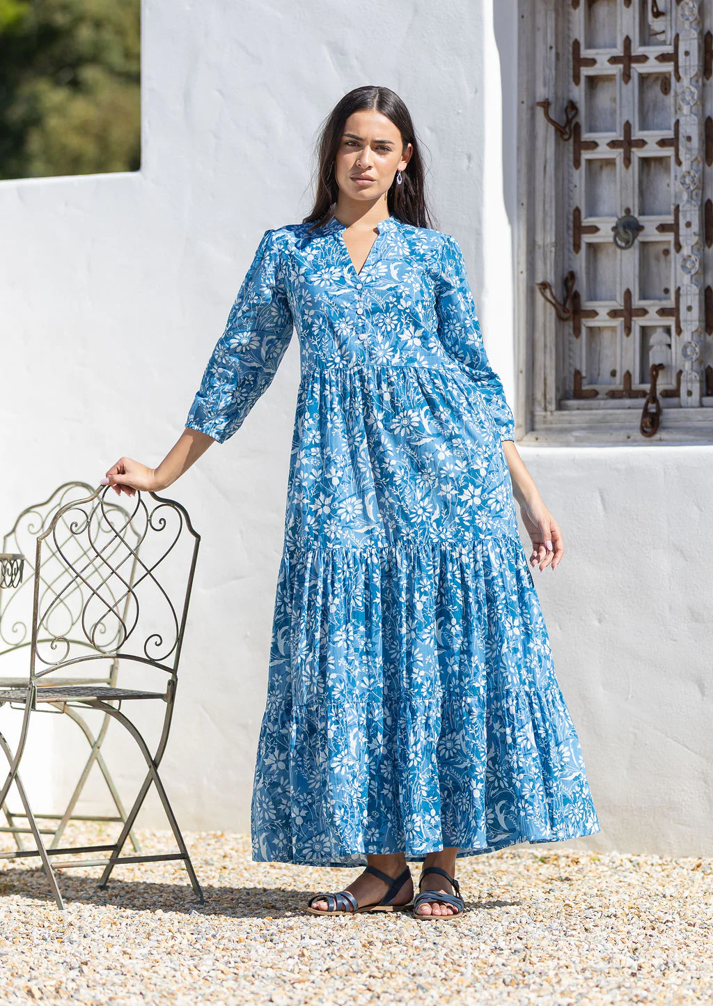 Drift Tiered Maxi Dress - Ysert