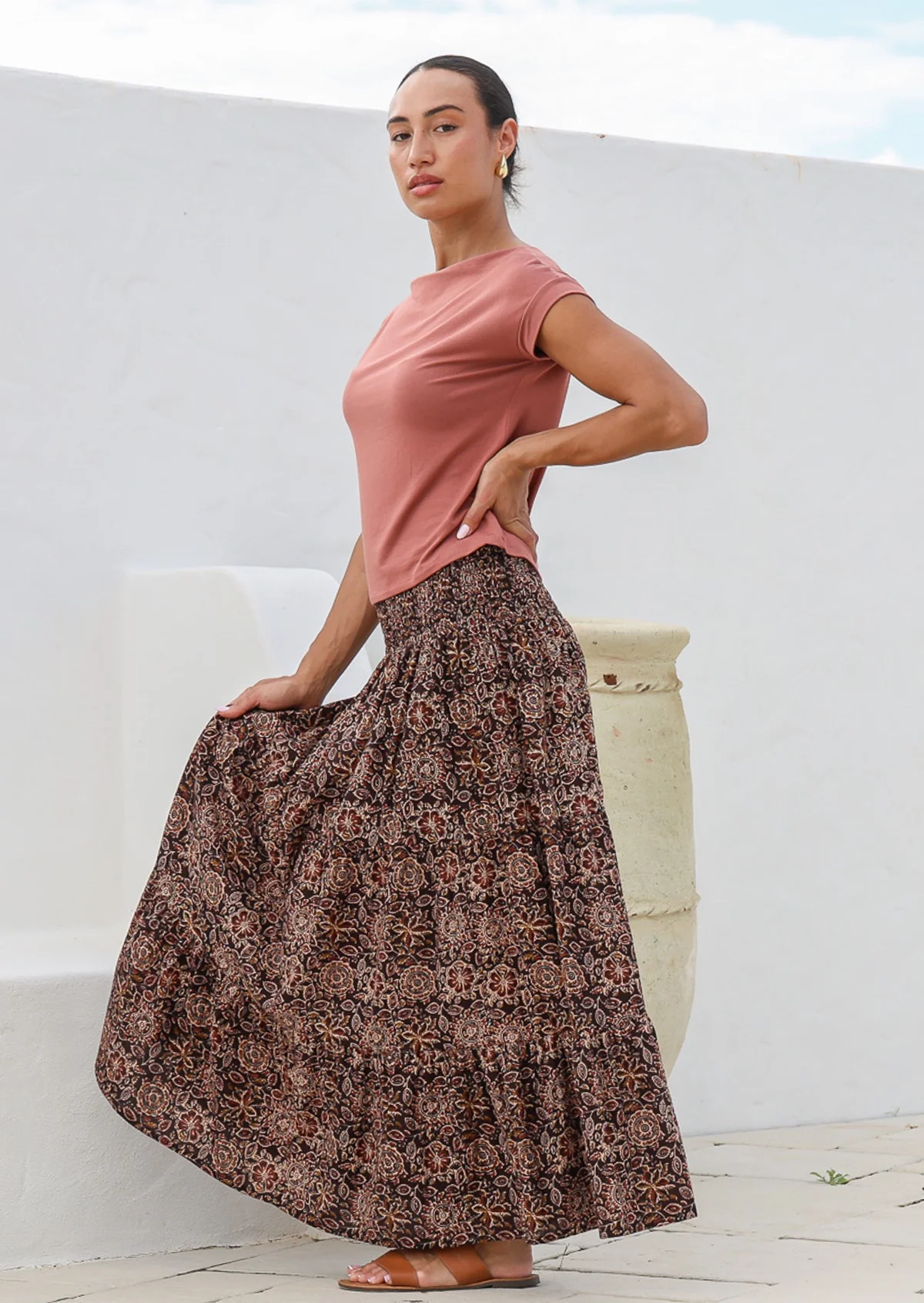 Dawn Maxi Skirt Mahika - Ysert