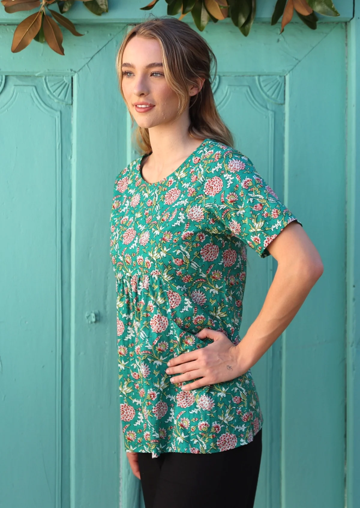 Tillie Top Juniper - Ysert