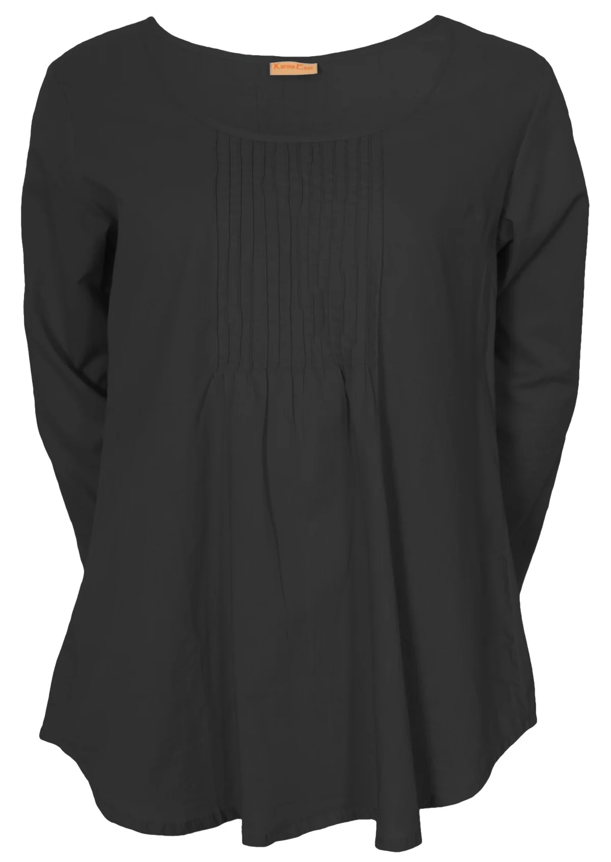 Tulsi Long Sleeve Top Black - Ysert