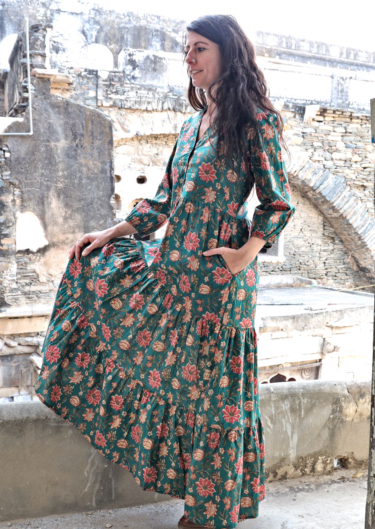 Vanya Tiered Maxi Dress - Ysert