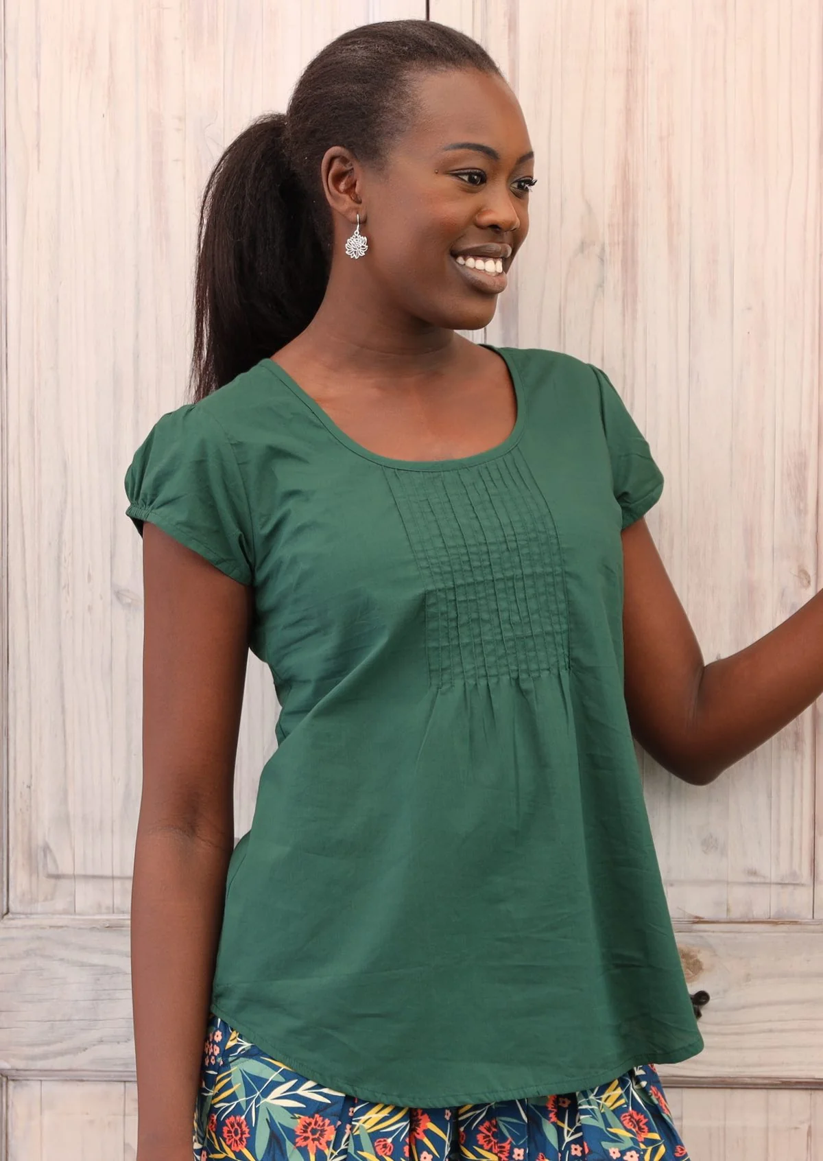 Tulsi Top Hunter Green - Ysert