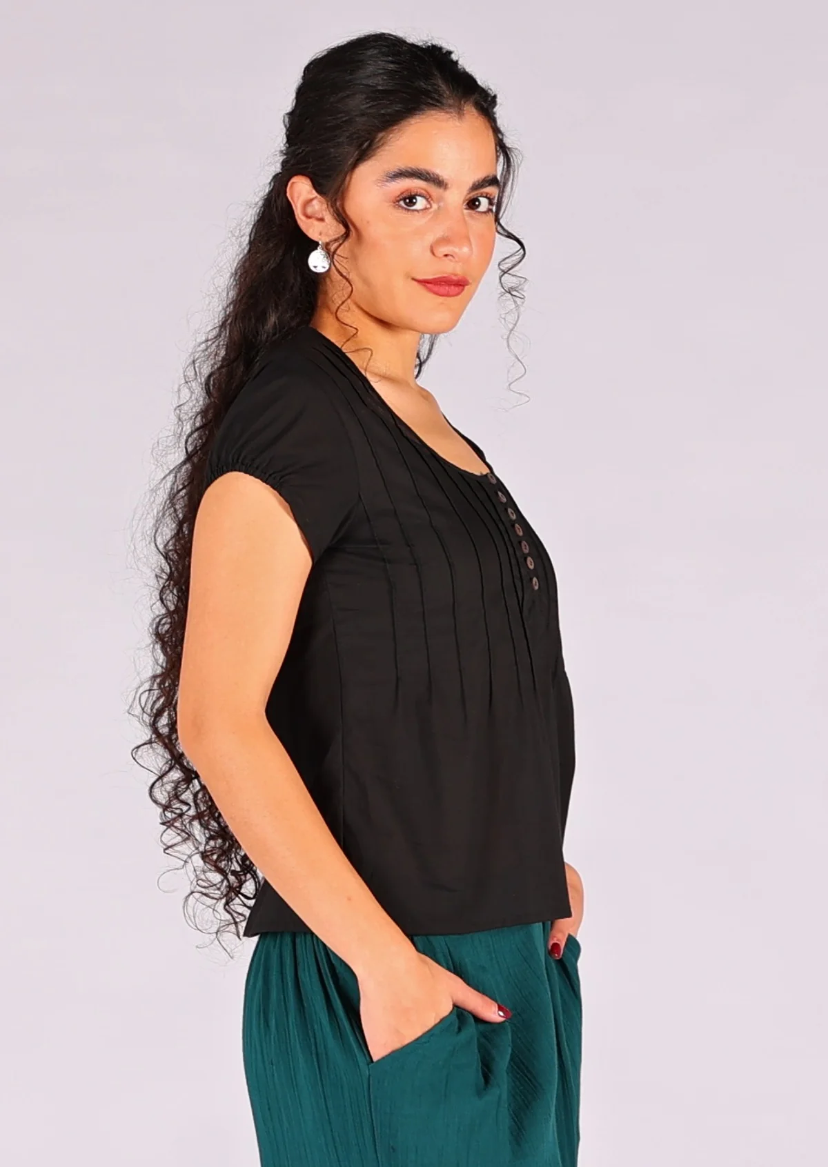 Yasmin Top Black - Ysert
