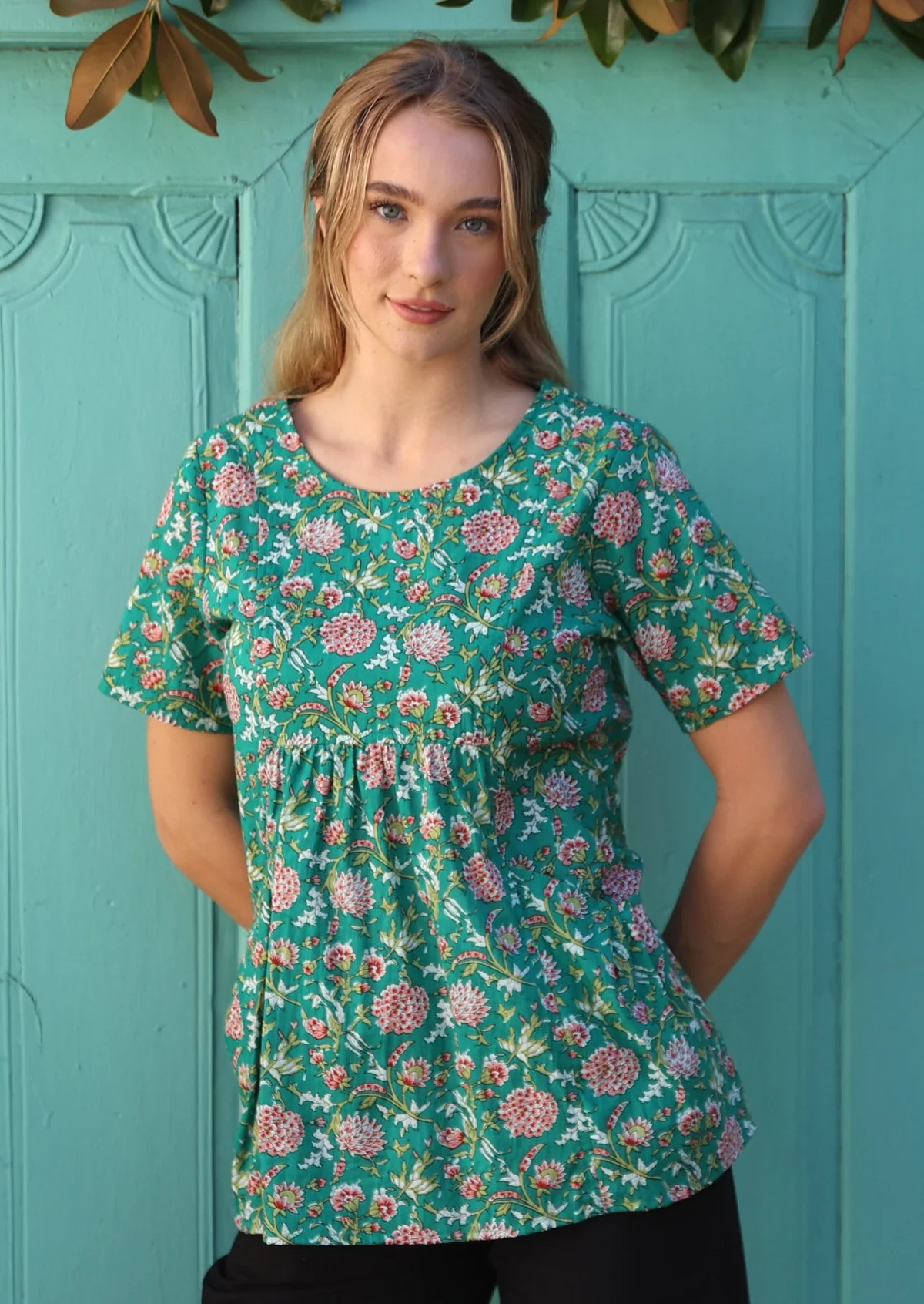 Tillie Top Juniper - Ysert