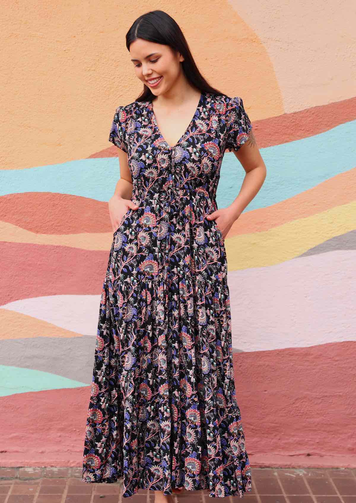 Acacia Maxi Dress Orchid - Ysert