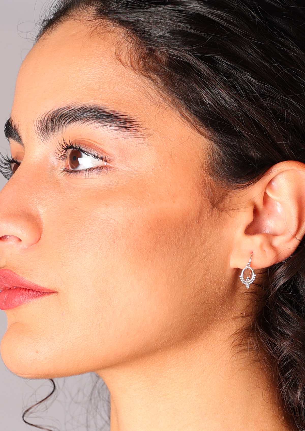 Sweet Circles Silver Earrings - Ysert