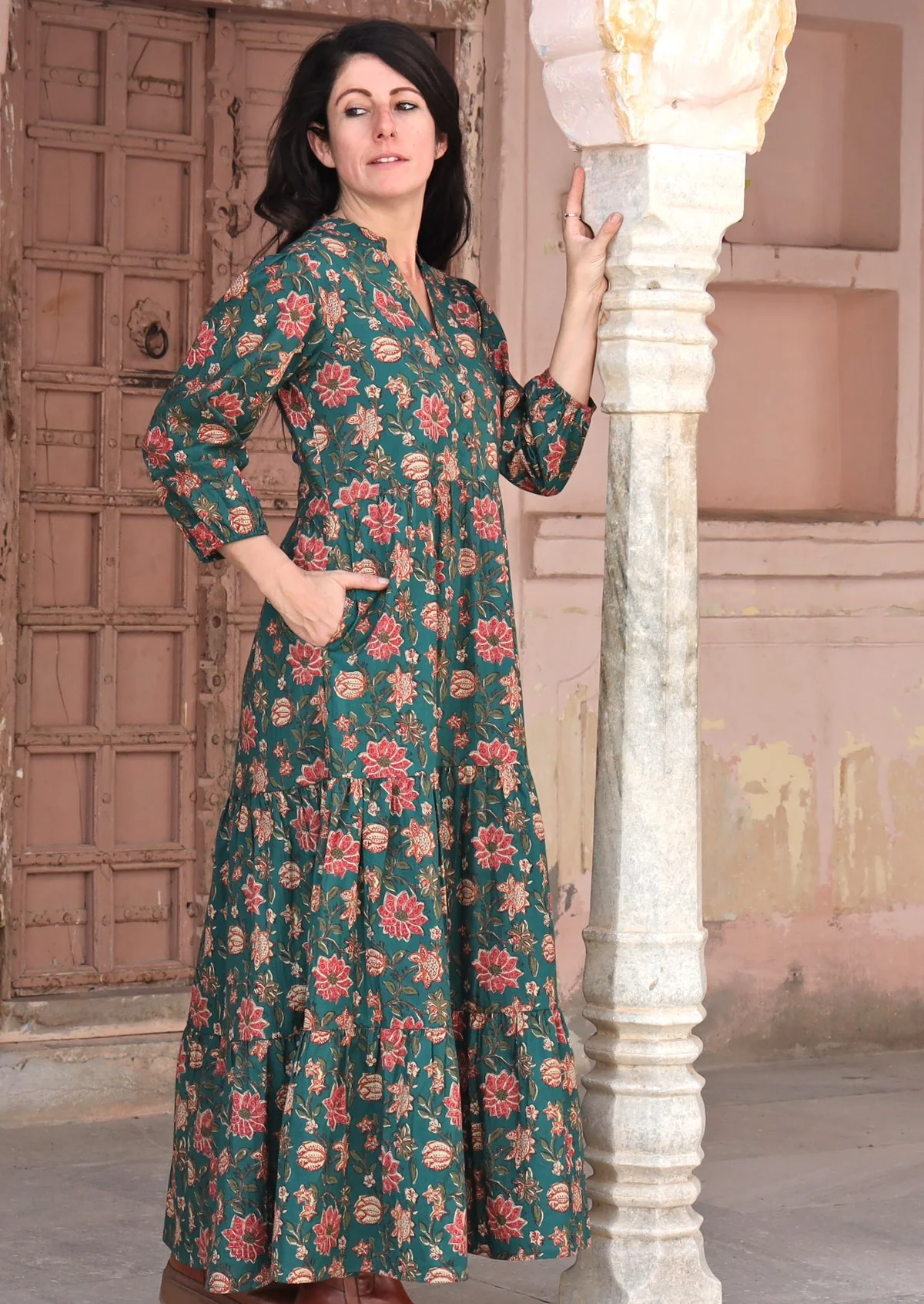 Vanya Tiered Maxi Dress - Ysert