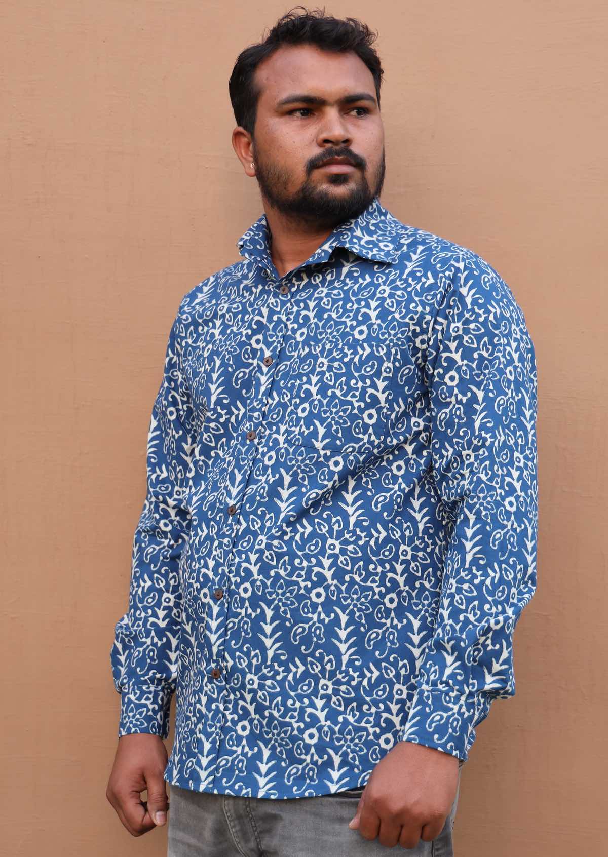 Long Sleeve Men's Shirt Nirvana - Ysert