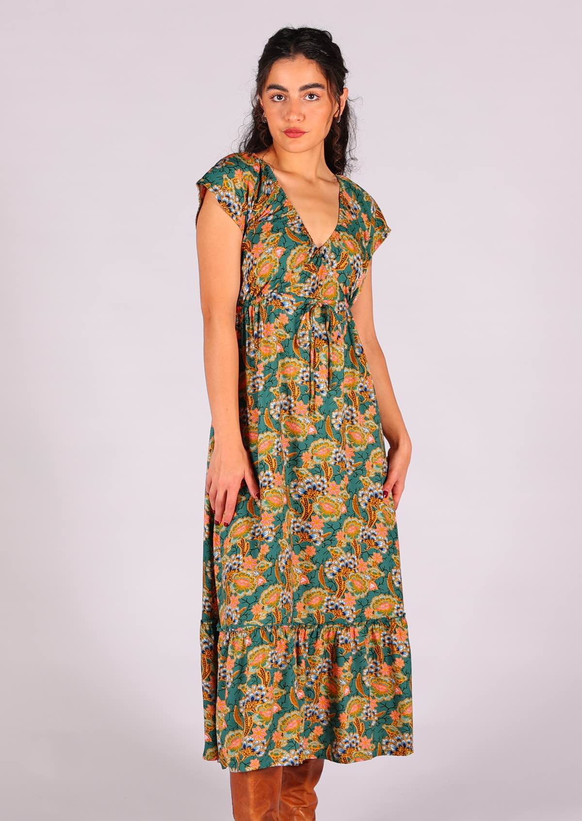 Nakita Dress Marigold - Ysert