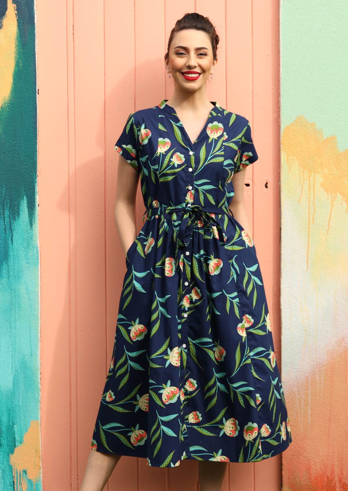 Vivien Dress Midnight Reverie - Ysert