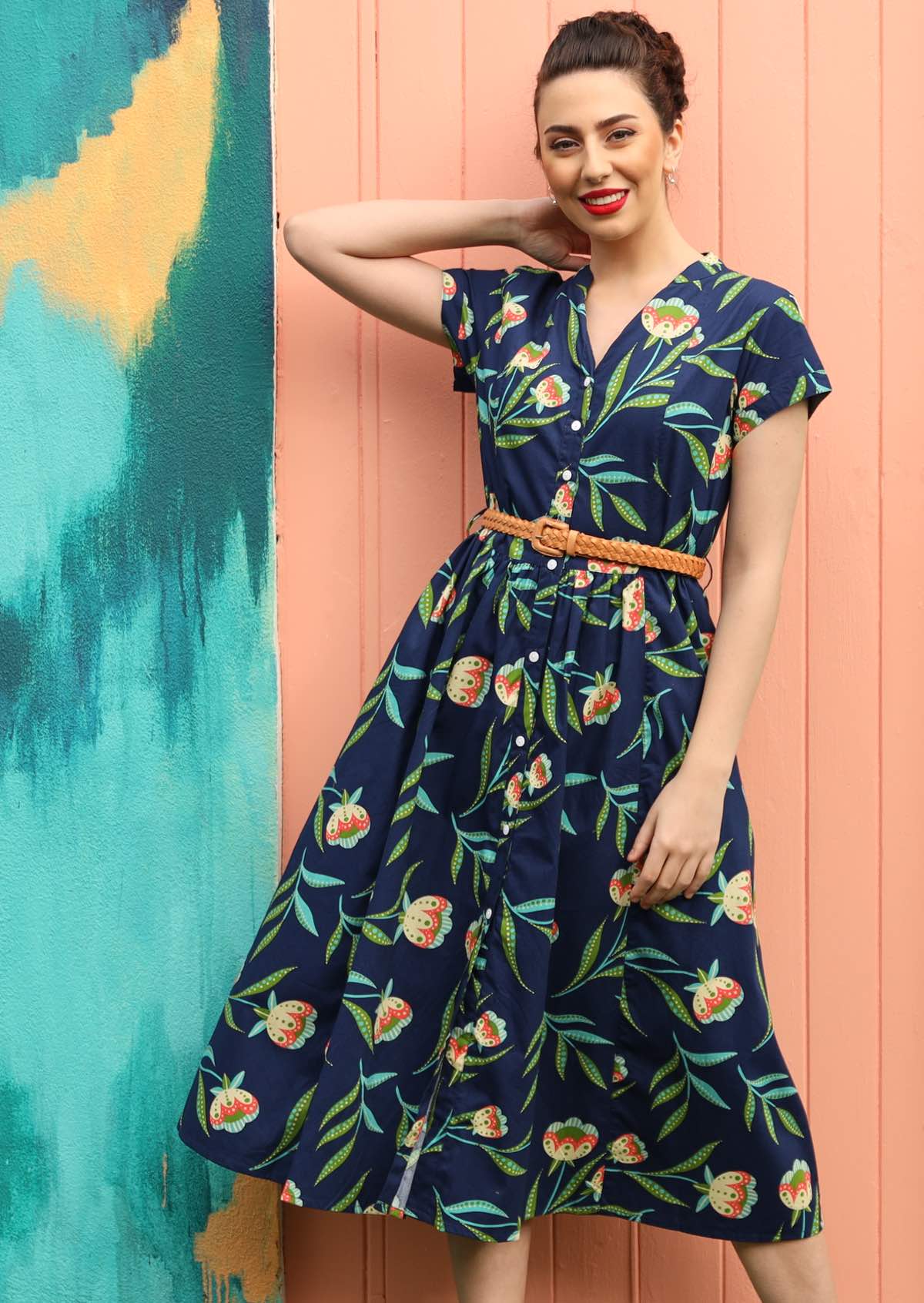 Vivien Dress Midnight Reverie - Ysert