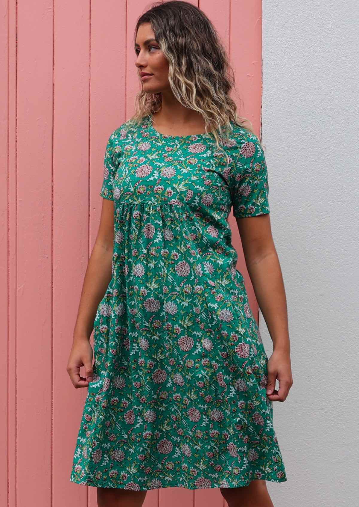 Frankie Dress Juniper - Ysert