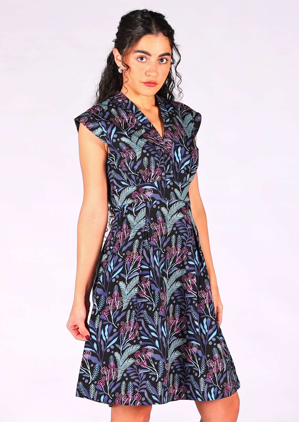 Billie Dress Obsidian - Ysert