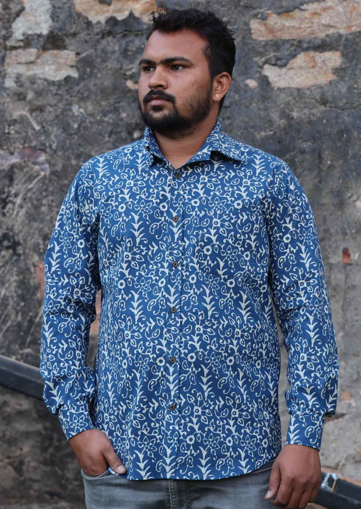 Long Sleeve Men's Shirt Nirvana - Ysert