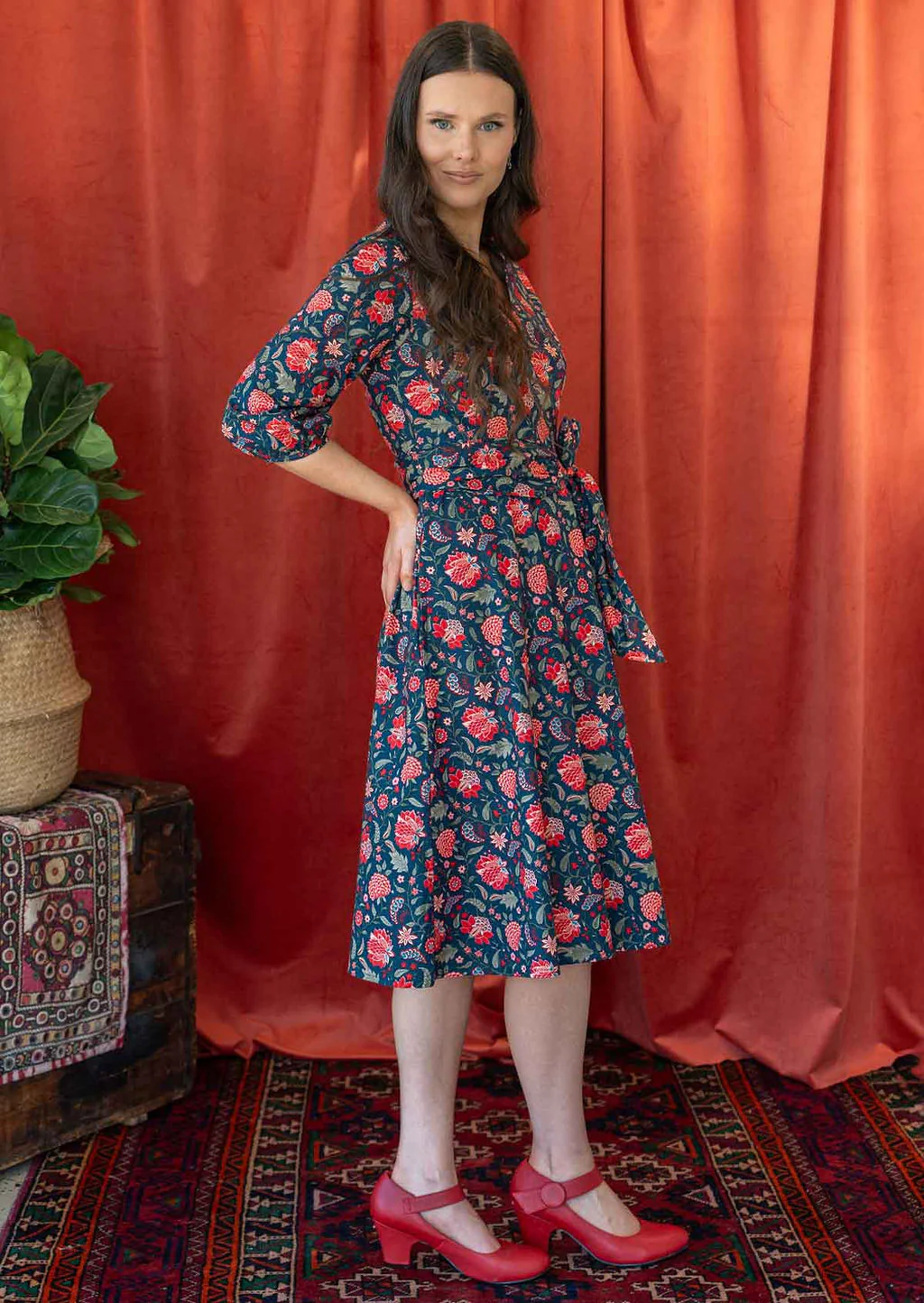 Ella Wrap Dress Kaveri - Ysert