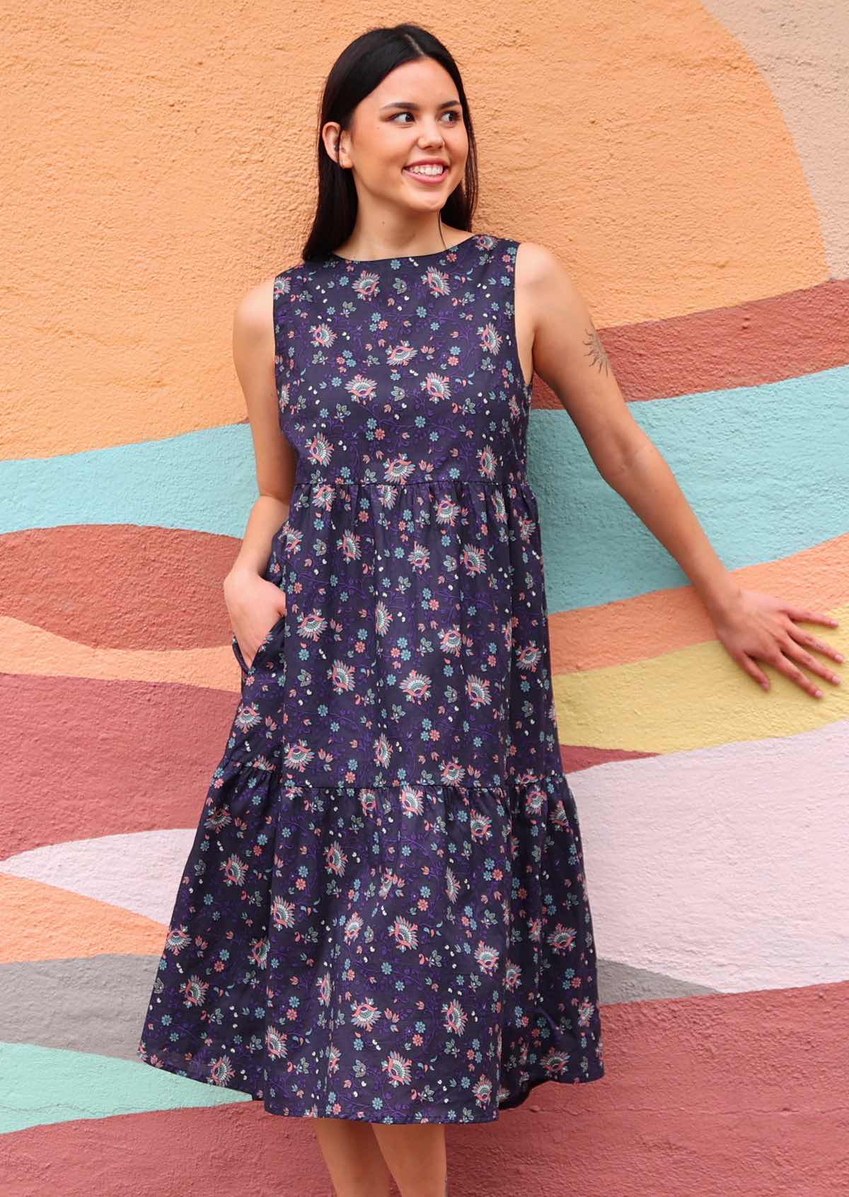 Tully Dress Eventide - Ysert