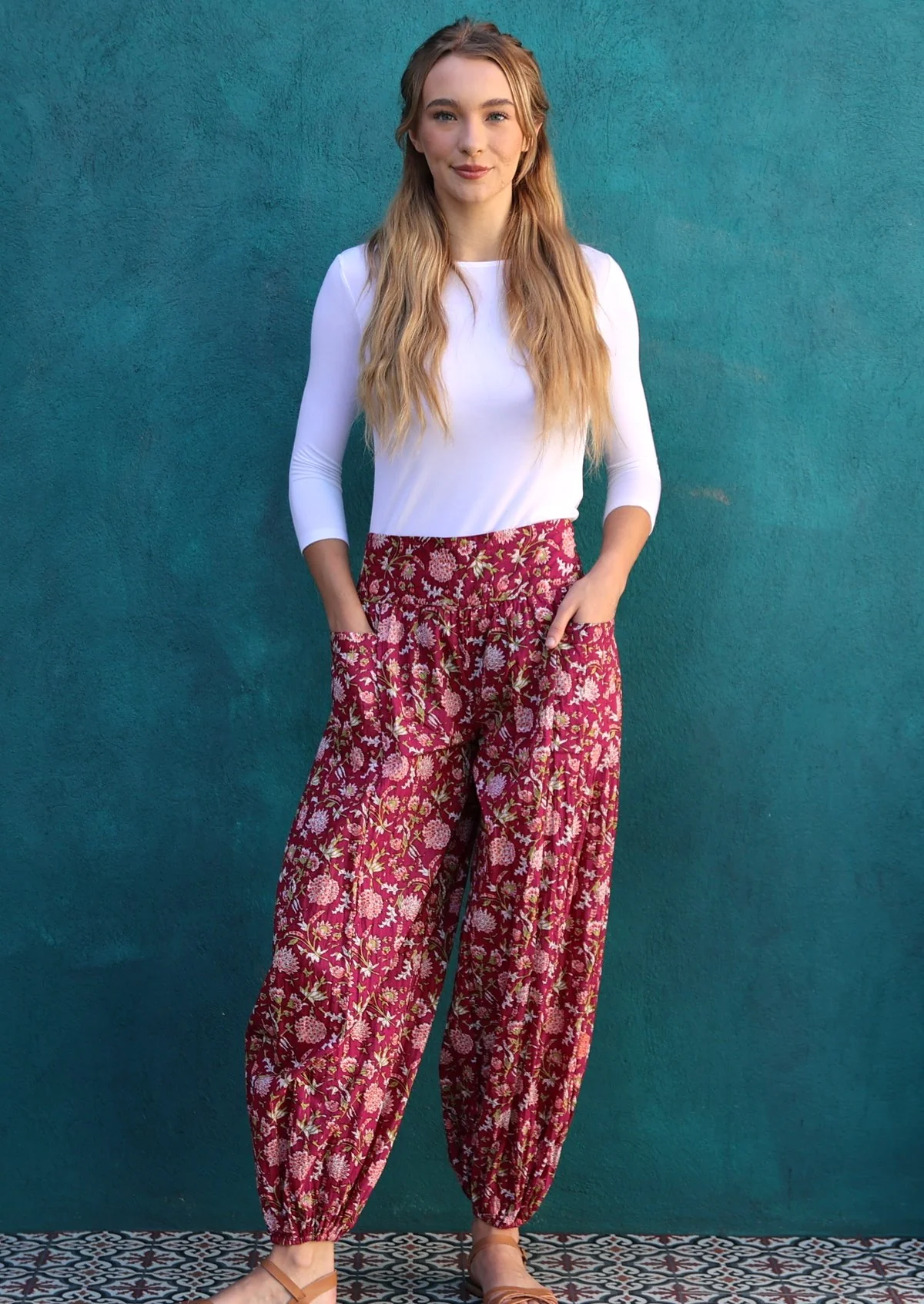 Pilot Pants Cranberry - Ysert