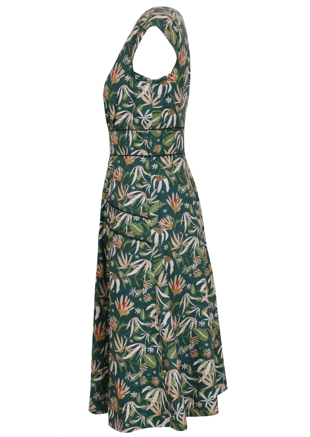 Scarlett Dress Flannel Flower - Ysert