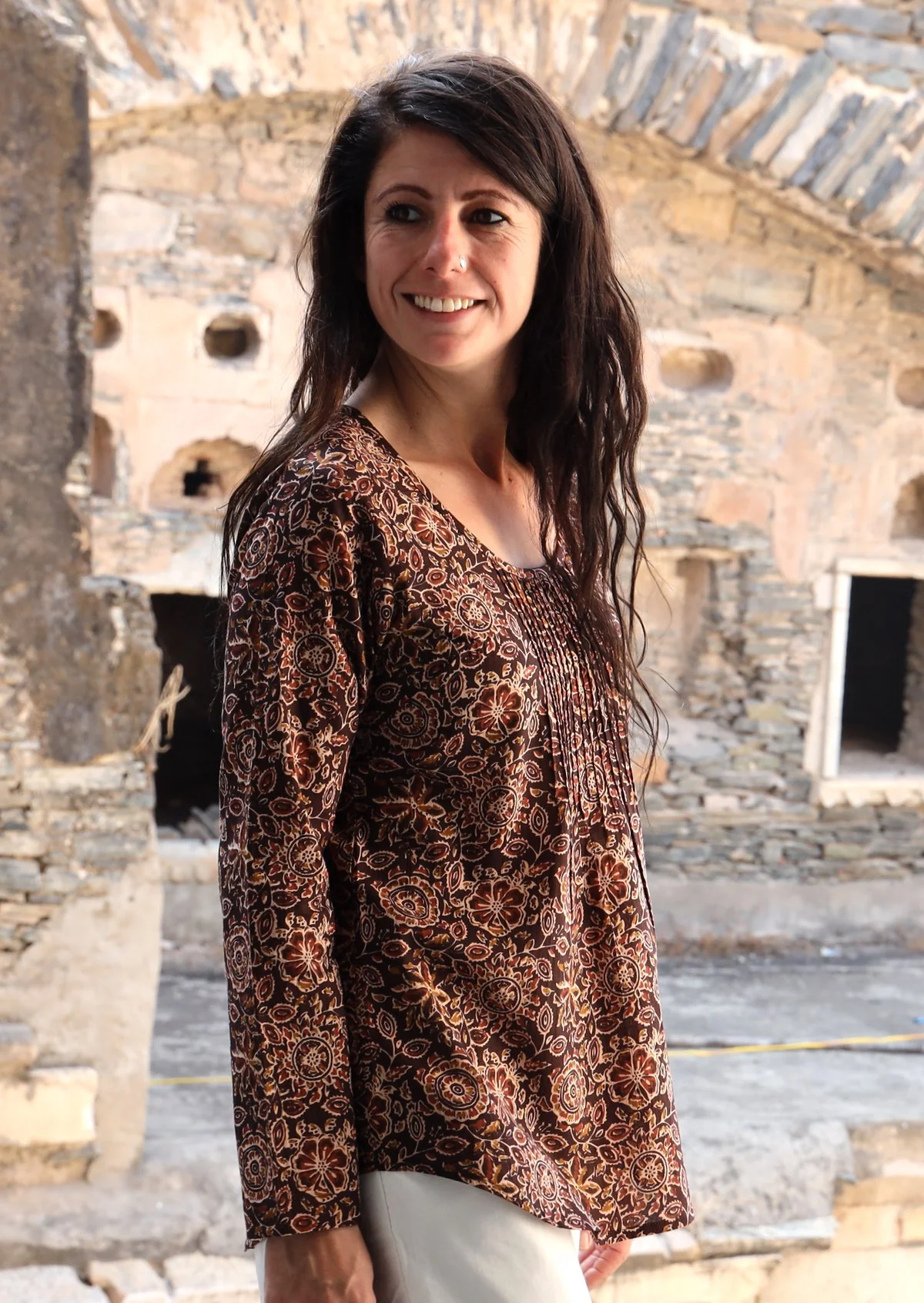 Tulsi Long Sleeve Top Mahika - Ysert