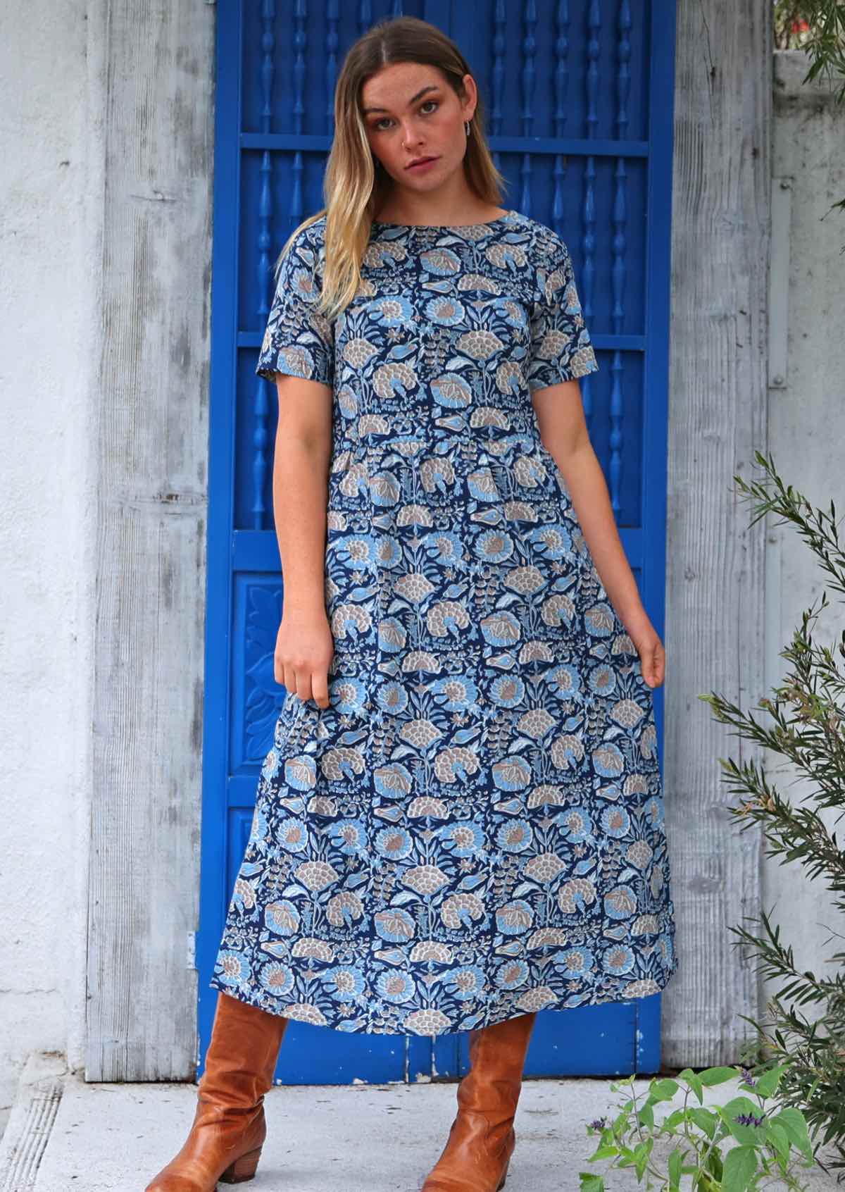 August Dress Dahlia - Ysert