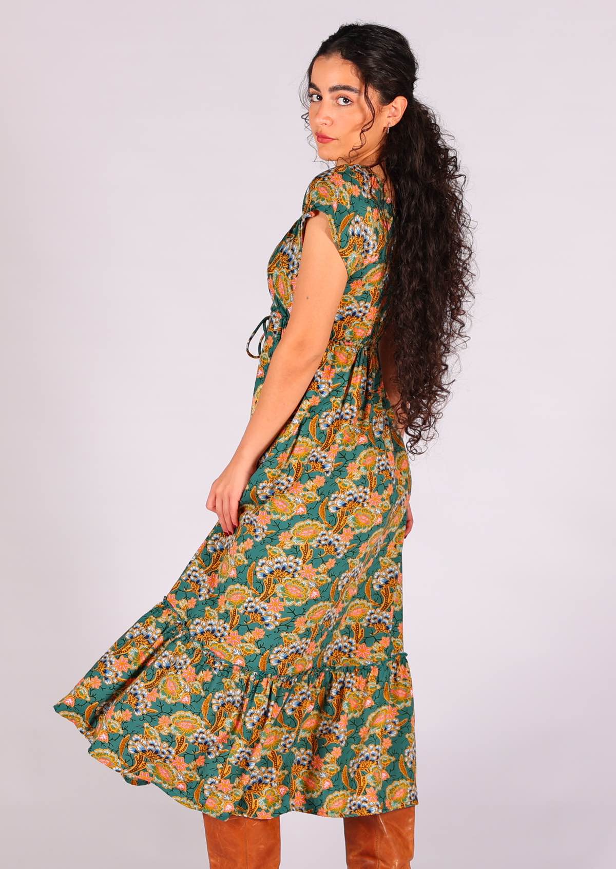 Nakita Dress Marigold - Ysert