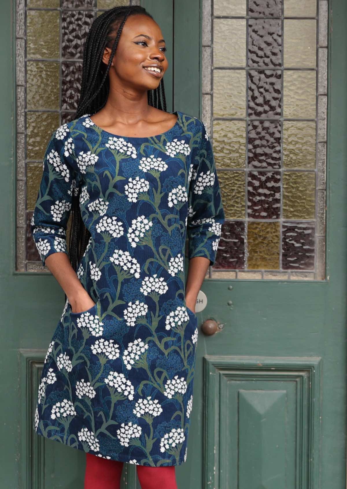 Jamie Corduroy Dress Yarrow - Ysert