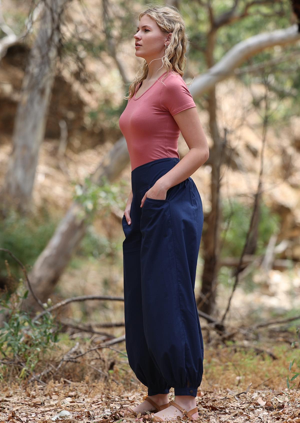 Acapulco Pants Navy - Ysert