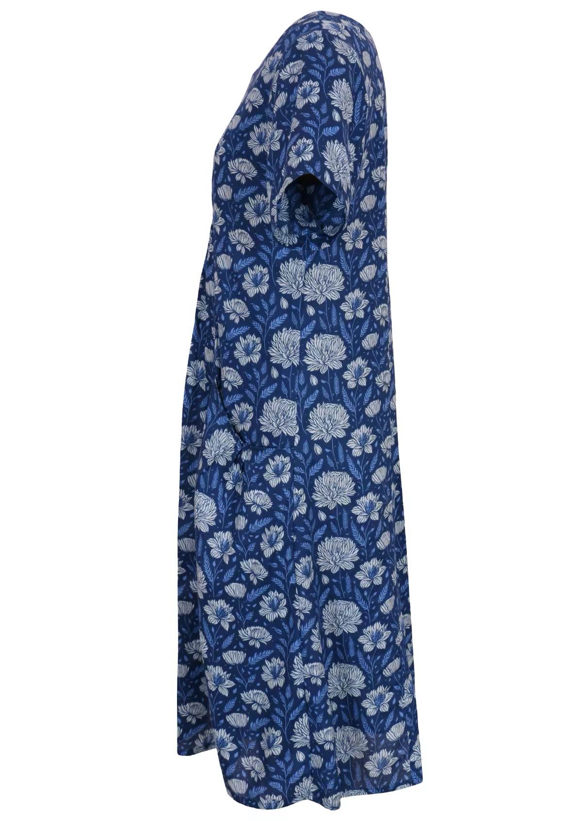 Frankie Dress Blue Meadow - Ysert