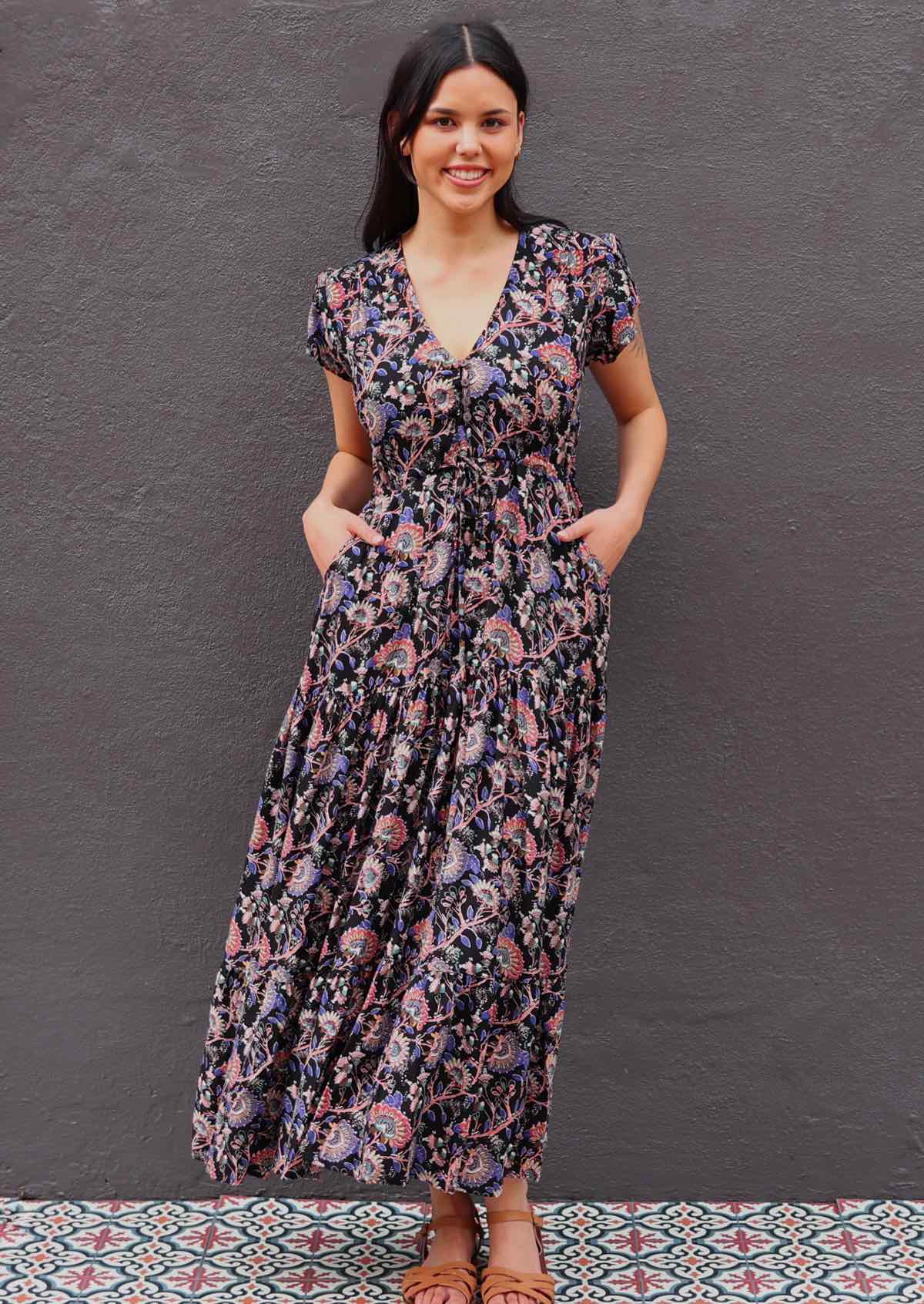 Acacia Maxi Dress Orchid - Ysert